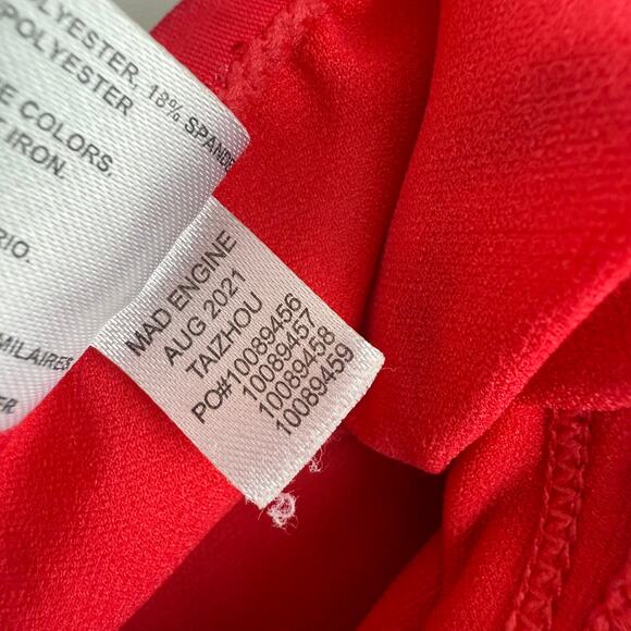 Disney Minnie Mouse Baby Girls Toddler One-Piece Polka Dot Red Swimsuit XS - Picture 8 of 10